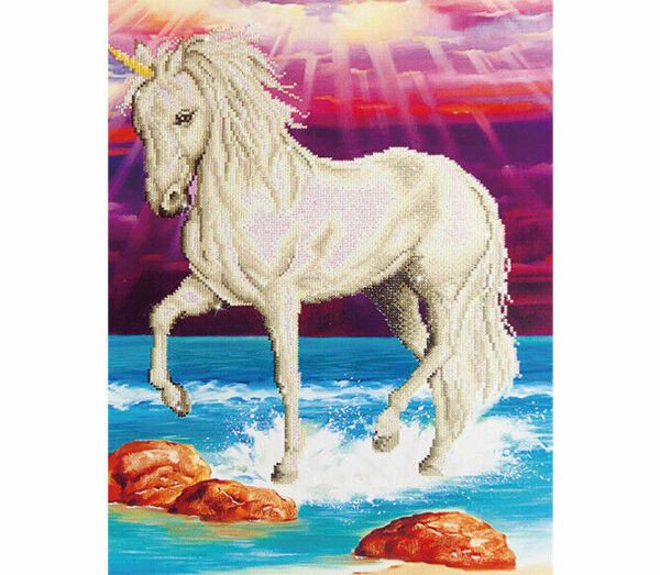 Diamond Painting Kit Dotz 5D 2D Gem MAGICAL UNICORN 51 x 77cm (20.1 x 30.3in)