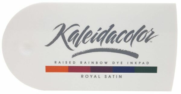 Tsukineko KALEIDACOLOUR INK PAD Rainbow Multicolour 03 royal satin Purple Blue