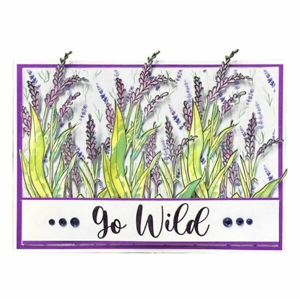 Couture Creations Stamp Die & Stencils Flourish & Thrive-Wild Water Peppers - Image 2