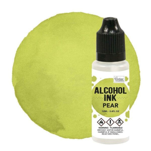 Couture Creations 1x Alcohol Ink - Citrus / Pear - 12ml Green