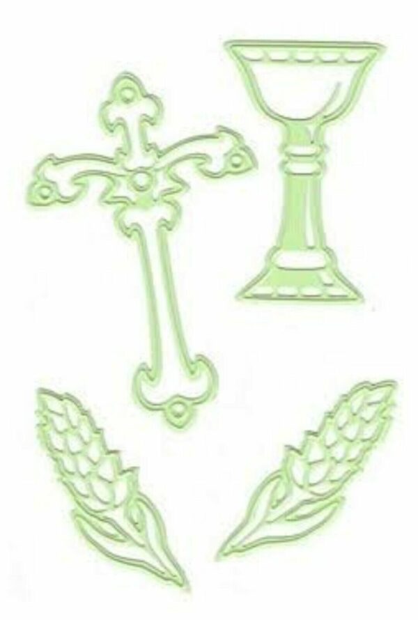 Leane Creatief Lea'bilities Special Occasions Religion Cross Cup Baptism