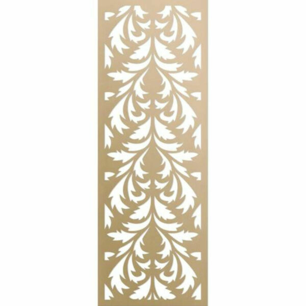 Ultimate Crafts Die - Special Occasions - Gold Leaf Banner 5 x 1.4cm Cardmaking