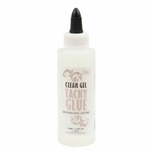 Couture Creations  Adhesive - ClearGel Tacky Glue - 118mL Non Toxic Dries Clear