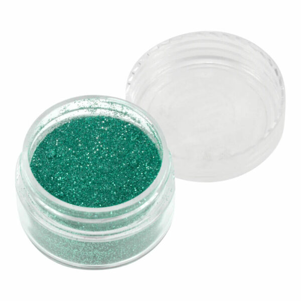 Couture Creations Embossing Powder Super Sparkles - Turquoise - Super Fine - Image 2