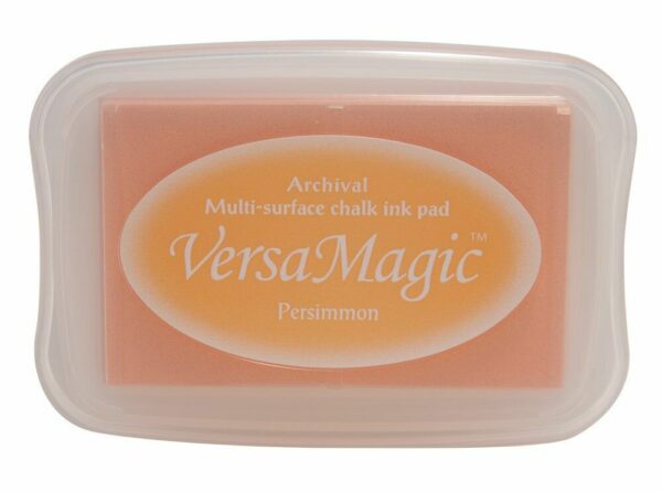 Tsukineko VERSAMAGIC Embossing Versa INK PAD Stamping Chalk 33 persimmon Orange