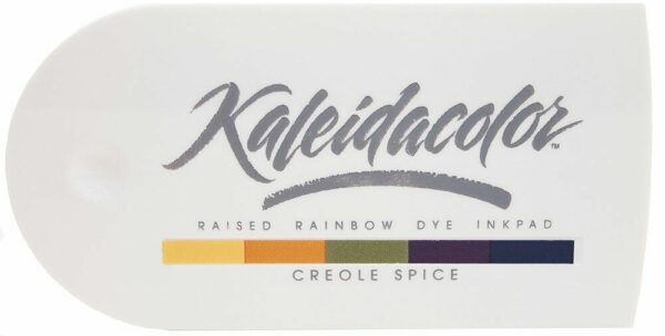 Tsukineko KALEIDACOLOUR INK PAD Rainbow Multicolour 13 creole spice Brown Sunset