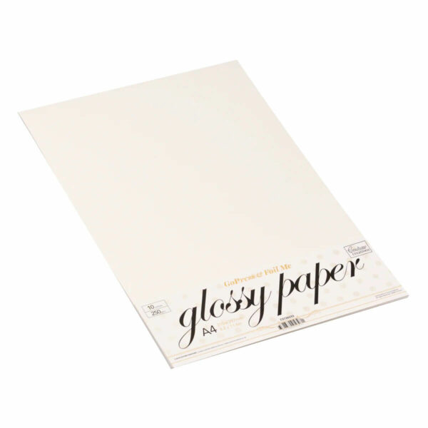 Couture Creations Glossy Paper - A4 250gsm 10pk GoPress & Foil Cardstock