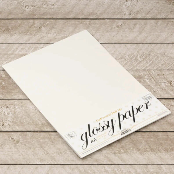 Couture Creations Glossy Paper - A4 250gsm 10pk GoPress & Foil Cardstock - Image 2