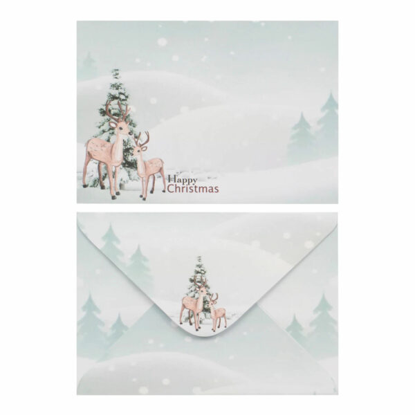 Couture Creations Deck the Halls 10x Christmas Envelope Celebrating Joy 4 x 6in - Image 2