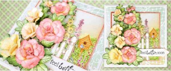 Heartfelt Creations Hollyhock Garden Paper Pad 12" Collection Cardmaking - Image 7