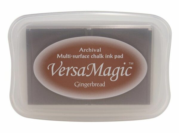 Tsukineko VERSAMAGIC Embossing Versa INK PAD Stamping 62 Gingerbread Brown