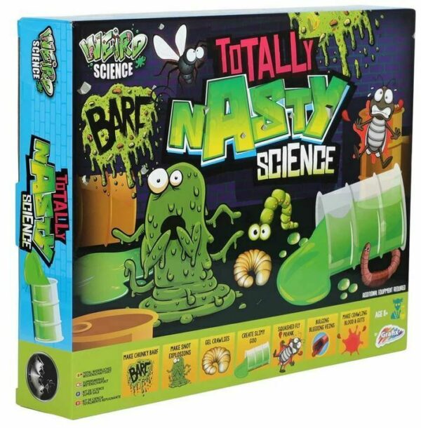 Weird Science Totally Nasty Science Kit Kids Activity School Holiday Slime Goo