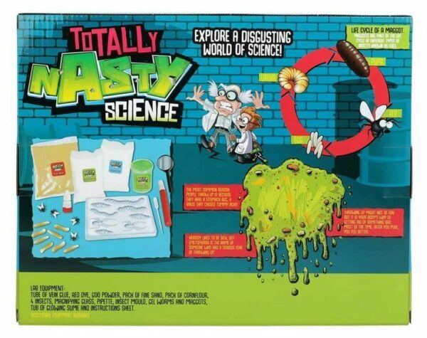 Weird Science Totally Nasty Science Kit Kids Activity School Holiday Slime Goo - Image 2