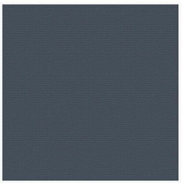 Ultimate Crafts Cardstock Weave - 4x Navy 12x12 scrapbooking Card 216gsm